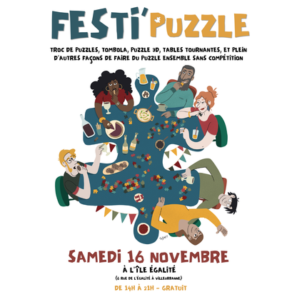 Vignette Carrée Festi Puzzle